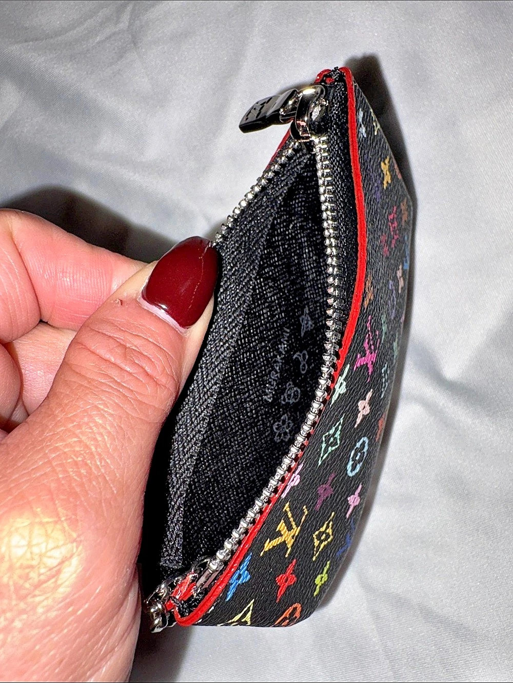 Inspired Coin Pouch Monogram Multicolor - Picture 6 of 8